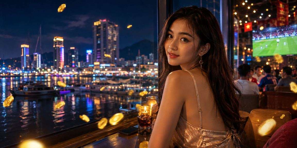 Người dùng Nha Trang cài ứng dụng casino và thưởng thức cà phê buổi sáng